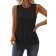 Shein Einfarbiges Tank-Top mit Rundhalsausschnitt für den Sommer