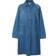 Vero Moda Vmsophie LS Long Denim Coat - Medium Blue Denim