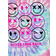 Shein TieDyed Smile Face pcs Tween Girls Casual Simple Short Sleeve TShirt And Shorts Set Summer