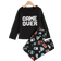 Shein Tween Boys' Gaming Console Printed Pajamas Set With Top And Bottom