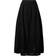 Selected Slfdahlia HW Ankle Broderi Skirt - Black