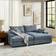 Latitude Run Tychon 87 Inch Upholstered Square Sofa 87" 2 Seater