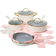 Paris Hilton Paris Hilton Epic Tempered Cookware Set with lid 12 Parts