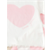 Shein Toddler Girls' Cute Eyelash Pattern Printed Short Sleeve Top, Solid Color & Cloud Patterned Long Pants Homewear Set
