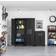 Keter Kunststoffschrank Detroit Schwarz 65 x 45 x 182 cm Kleiderschrank 65x182cm