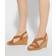 Dune London Kamies Wedged Heels - Tan
