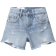 Zara Ripped Denim Bermuda Shorts - Light Blue (4551/617/406)