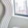 Dunelm Ribbed Length Leaner Wall Mirror 80x150cm