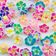 Shein 20pcs Soft Clay Colorful Flower Shaped Beads For Diy Jewelry Making, Random Color