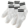 Shein 6pairs Children's Sport High Socks With Black/White Stripes, And Summer