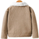 Shein Young Boy Borg Collar Flap Detail Corduroy Coat