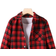 Shein Tween Boy Plaid Pocket Front Shirt