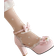 Shein Sexy And Fashionable Lolita Style High Heels With Bow Decoration Graduation Heel Prom Heels For Summer