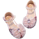 Shein Kids' Flat Shoes With Rhinestone Fashionable Girls' Princess Single Shoes
