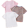 Shein Young Girl Casual Ribbed Short Set - Floral/Colorful