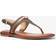 Michael Kors Mandy Signature Logo T-Strap Sandal - Brown