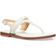 Michael Kors Mandy Signature Logo T-Strap Sandal - Natural