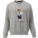 Polo Ralph Lauren Sweatshirt Col Rond Bear - Grå
