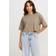 JJXX JXAndrea Loose SS Cropped TEE JRS - Lysebrun