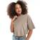 JJXX JXAndrea Loose SS Cropped TEE JRS - Lysebrun
