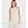Calvin Klein Jeans Slim Ribbed Cotton Tank Top - Rosa