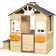 OutSunny Kinderspielhaus mit Blumentopfhalter bunt