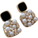 Shein Faux Pearl Decor Drop Earrings