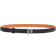 Loewe Anagram Leather Belt - Black