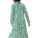 H&M Viscose Shirt Dress - Cream/Green Patterned