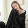 Fleece Blanket 50" x 70" Blankets Black (177.8x127cm)