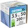 Optimaxx Optimaxx 50mm Woodscrews Box of 200 200pcs