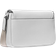 Michael Kors Bradshaw Medium Leather Messenger Bag - White