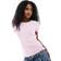 Pieces Lettuce Edge T-Shirt - Roseate Pink