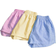 Shein pcsSet Tween Girls Casual Striped Woven Straight Leg Shorts