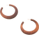 Shein Minimalist Hoop Earrings
