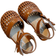 Shein New Summer Style Girls Sandals Toddler Weaved Leather Shoes Soft NonSlip Flat Bottom Sandals For Baby Girls