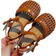 Shein New Summer Style Girls Sandals Toddler Weaved Leather Shoes Soft NonSlip Flat Bottom Sandals For Baby Girls