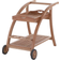 Serveringsvogn Lux KerneTeak Rullebord 105x52cm