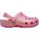 Crocs Kid's Classic Glitter Clogs - Dragon Fruit