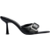 NA-KD Pointy Toe Buckle Detail Heels - Sort