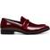 Stacy Adams Shoes Spratley Moc Toe Saddle Slip On Burgundy 10.5 M