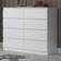 Fwstyle White 8 Chest of Drawer 110x99cm