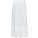 Neo Noir Yara Long Poplin Skirt Dam - White
