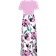 Shein Floral Print Round Neck Short Sleeve Dress - Summer