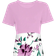 Shein Floral Print Round Neck Short Sleeve Dress - Summer