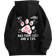 Shein Womens Animal Paw Print Hooded Sweatshirt Casual Long Sleeve Hoodie Pullover For Fall And Winter