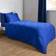 OHS Honeycomb Quilted Tog Duvet Cover Blue (198x198cm)