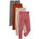Shein pcs Girls Casual Solid Knitted Ribs Slim Fit Pants Set AllMatch Bottoms