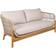 House Nordic Alba Lounge Sofa Acacia Beige Incl Cushion 78.5 x 175 x 72 cm Soffa