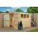Empire Empire 3000 Pent 8 x 6 ft Tongue and Groove Wooden Pent Garden Shed (Building Area )